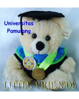 Boneka Wisuda Universitas Pamulang (25 cm)